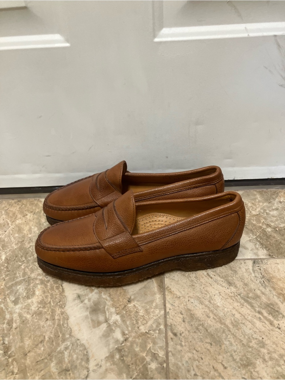 Barrie LTD loafers, brown slip on